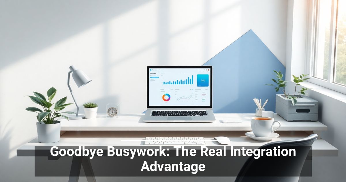 Goodbye Busywork: The Real Integration Advantage